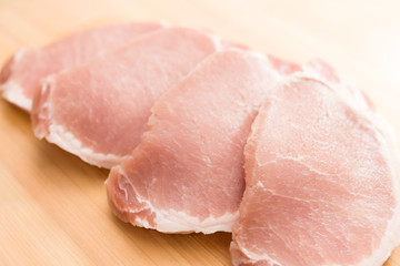 Raw Pork meat