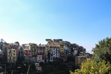 Fototapeta premium Corniglia homes