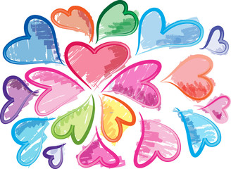heart shape background