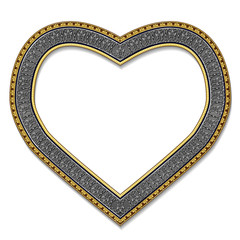 frame silver color with shadow