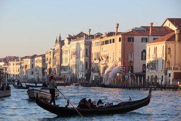 Fototapeta na wymiar Ca' Sagredo Hotel, Venise, Italie