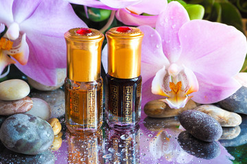 Arabic natural vegetable oil for relaxation and Spa treatments.
