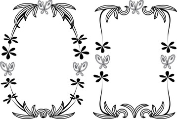 plant and flower border