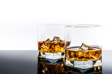 Whisky with ice