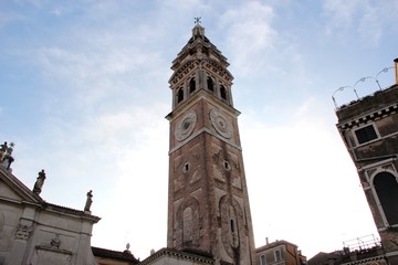 Fototapeta na wymiar Eglise Santo Stefano, Venise, Italie