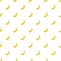 Banana pattern seamless in flat style for any design