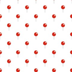 Attachment pin pattern seamless in flat style for any design © anatolir