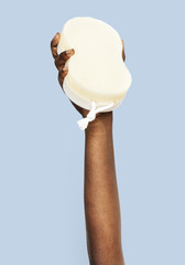 Hand holding variation of object