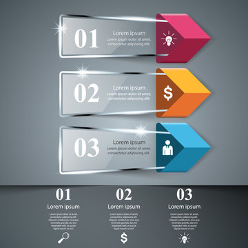 Business Infographics origami style Vector illustration. Vector eps 10