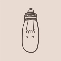 Illustration of a light bulb