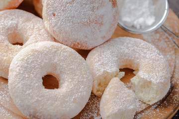 holiday donut,Polish donut,traditional donut,donut classic,donut home,a donut for an old recipe,donut with jam,donut with filling