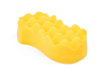 car spong isolated on white background