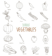 Mixed drawing vegetable