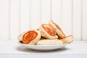 Home-made pastries, patties