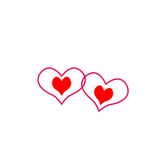 Heart logo design collection. Valentine's day. Love, Cardio icon
