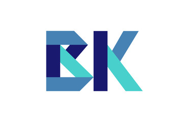 BK Ribbon Letter Logo