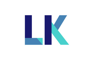 LK Ribbon Letter Logo