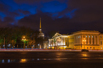 Building of Admiralty in Saint Petersburg