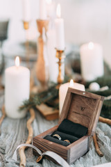 Easy spring morning of the bride in the Scandinavian style in the Studio with stylish decor and European-style needles