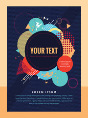 Abstract Cover design. Brochure, flyer, annual report cover template