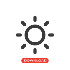 Sun icon 