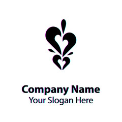 Abstract graphic icon, logo design template, symbol for company