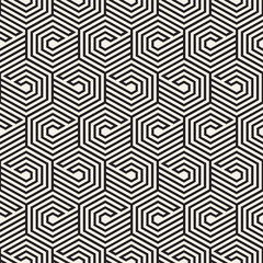 Vector seamless lines pattern. Modern stylish abstract texture. Repeating geometric tiles with stripe elements