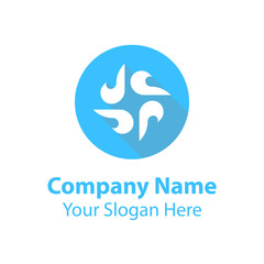 Abstract graphic icon, logo design template, symbol for company