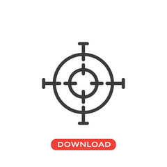 Obraz premium Target icon 