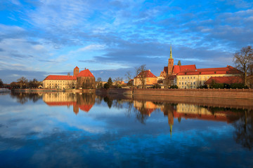 Cathedral Island of Wroclaw