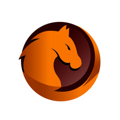 Horse logo Vector