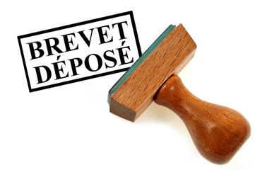 Tampon brevet déposé