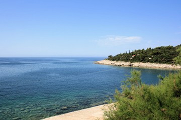 Fototapeta na wymiar lovely view in Punta, near Pula, Croatia