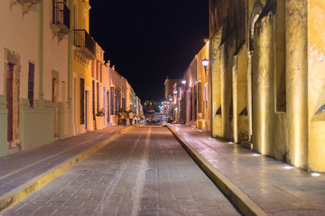 Obraz premium Miejskie zdjęcia w Campeche