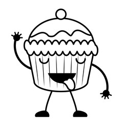 kawaii muffin icon