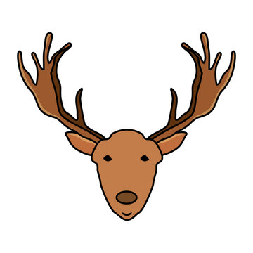 Cartoon deer icon image