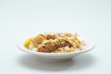 エビ綴じ丼
