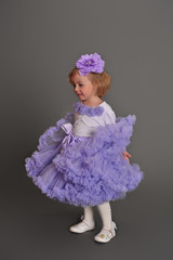 Child wearing pettiskirt