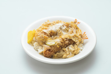 エビ綴じ丼
