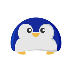 Happy Cute Penguin Animal Character Illustration