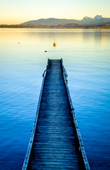 Fototapeta premium chiemsee lake