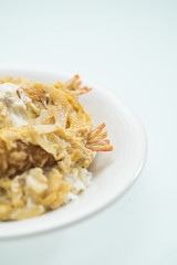 エビ綴じ丼
