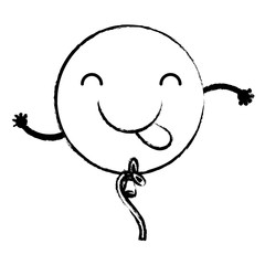 kawaii balloon icon