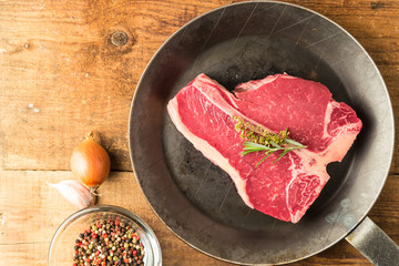 t bone steak