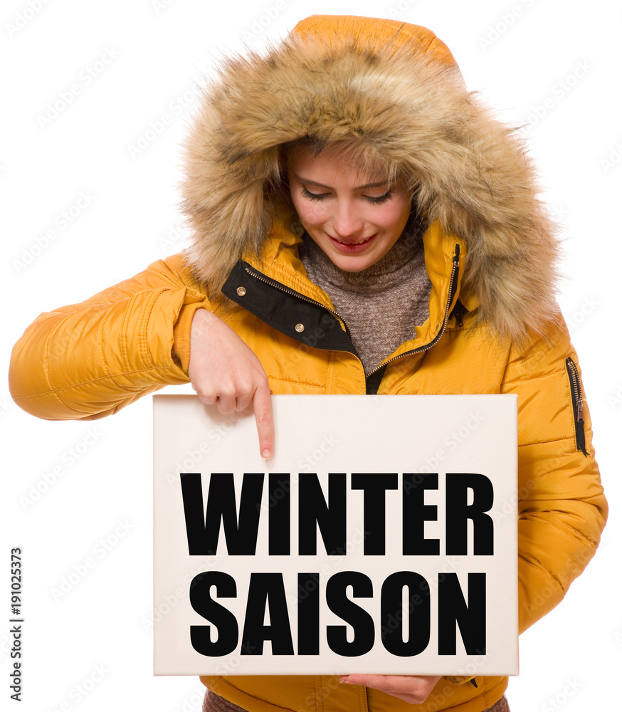 Poster Wintersaison