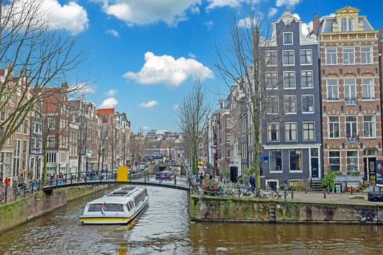 Amsterdam In The Jordaan In The Netherlands