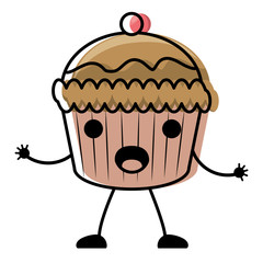 kawaii muffin icon