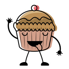 kawaii muffin icon