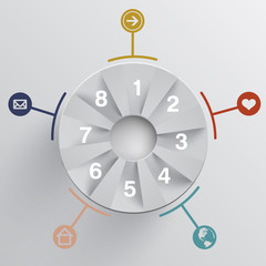 Abstract 3D Infographics