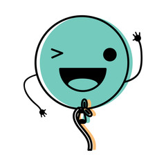 kawaii balloon icon